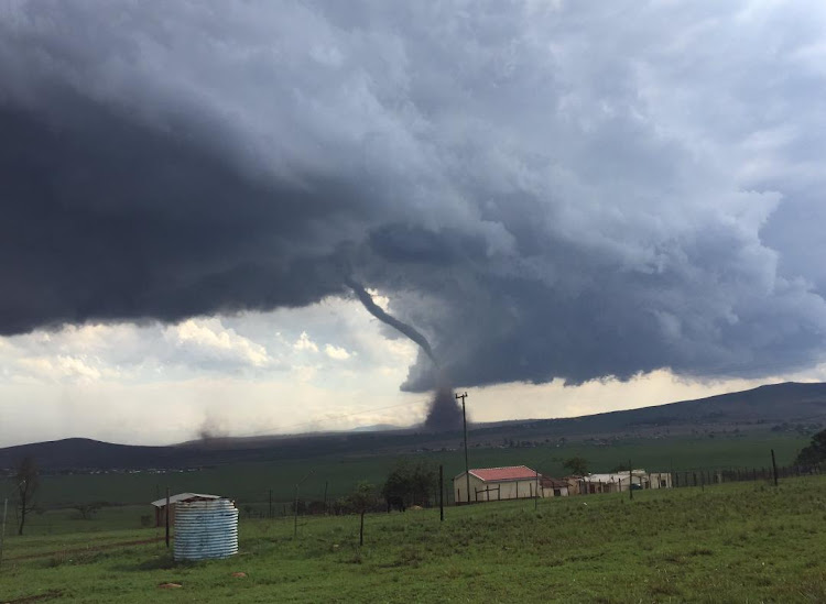 A tornado hit the Ulundi area in northern KwaZulu-Natal on Saturday, but there were no immediate reports of injuries or damage. This was the second tornado to hit the province in as many days.