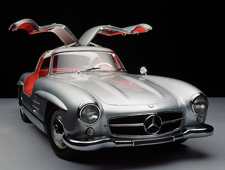 The Mercedes-Benz 300 SL “Gullwing”.