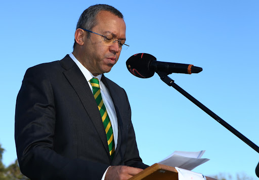 Oregan Hoskins President of South African Rugby during the Opening Ceremony on day one of the U/18 Coca-Cola Craven Week at Kearsney College on July 11, 2016 in Durban, South Africa.