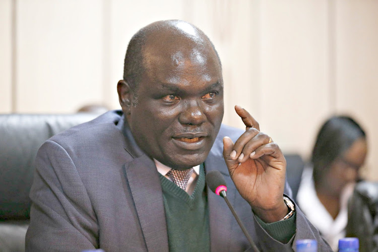 IEBC Chairman Wafula Chebukati