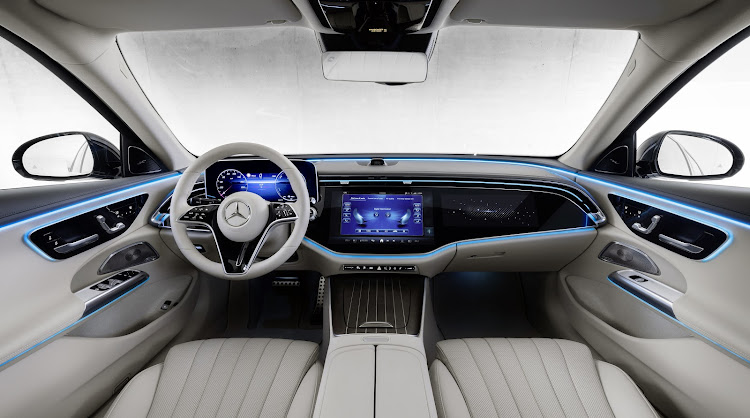 The heavily digitised interior includes a high-resolution driver display, with an optional front screen for the passenger. Picture: SUPPLIED