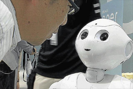 FAMILY MEMBER: ‘Pepper’, created by Japanese telecommunications company SoftBank, is the world’s first robot with a heart
