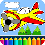 Planes: painting game for kids Apk