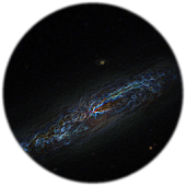 NGC 4388 - 크롱크롱파닥파닥