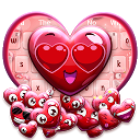 ダウンロード Red Love Heart Emoji Keyboard をインストールする 最新 APK ダウンローダ