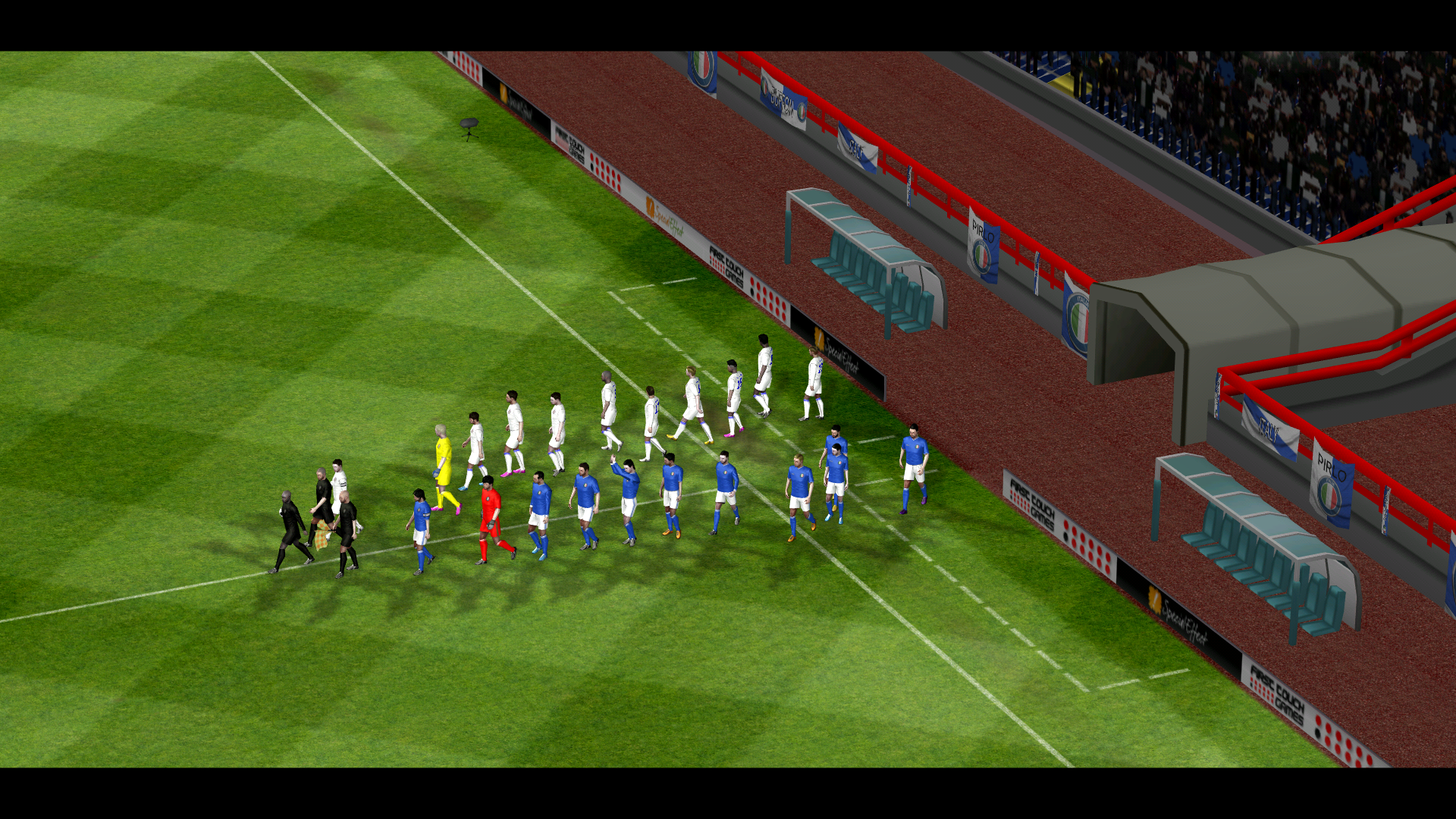 Android application First Touch Soccer 2015 screenshort
