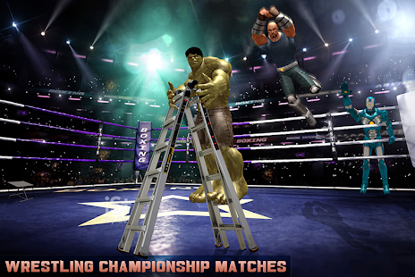 Superhero Wrestling Champion Team Battle Game Screenshot