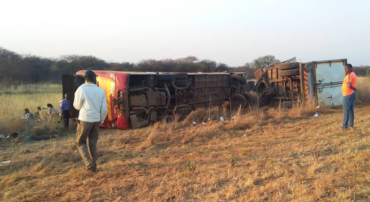 The bus was believed to have been bound for Zambia.