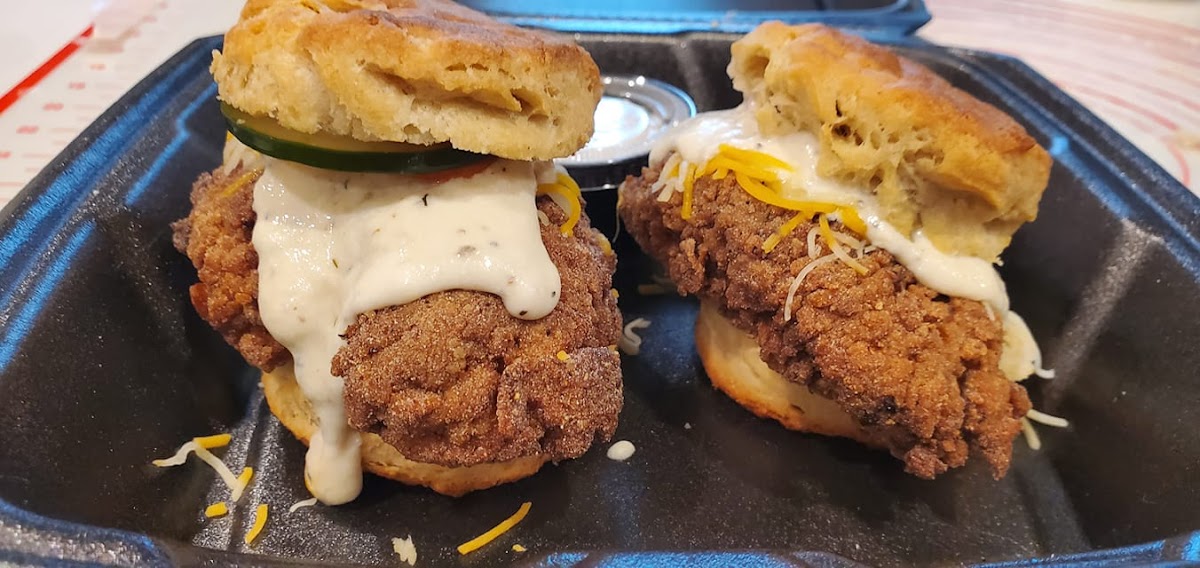 Fried Chicken Biscuit