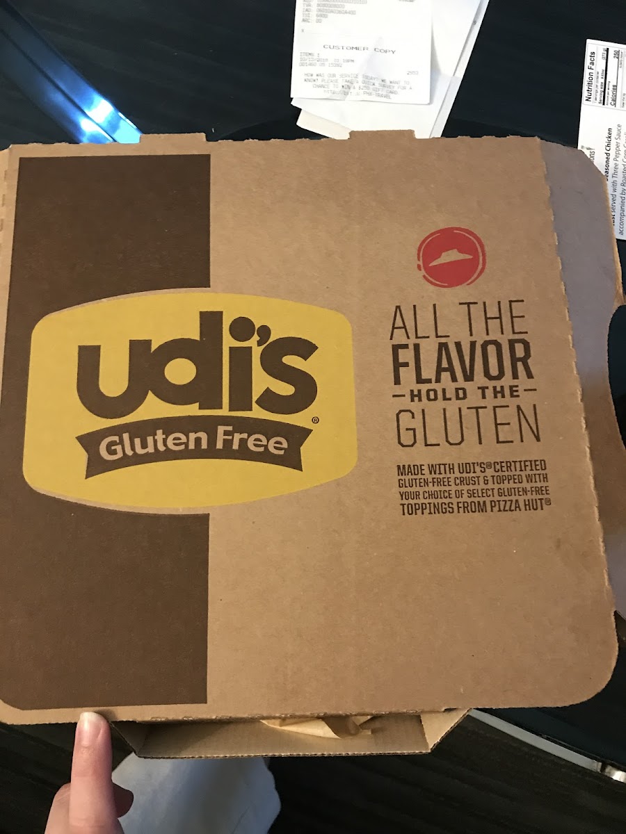 Gluten-Free at Pizza Hut