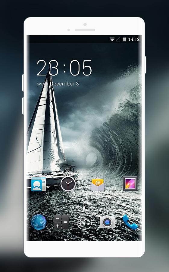 Aqua Flash Launcher & Theme for Intex — приложение на Android