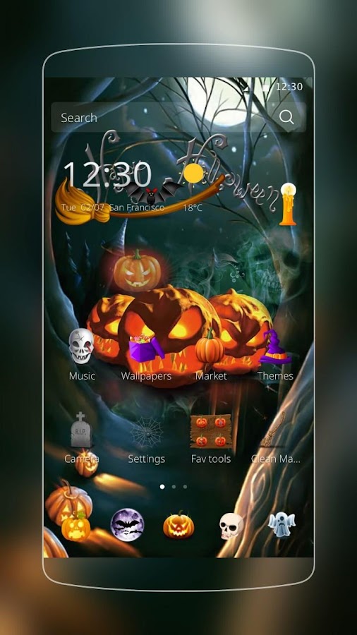 Счастливого Хэллоуина — приложение на Android