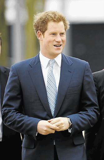 HIS MOTHER'S SON: Charity founder Prince Harry