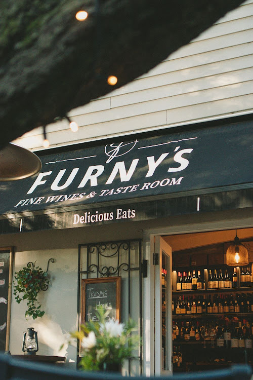 Furny's entrance under milkwood trees