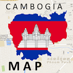 Cambodia Siem Reap Map Apk