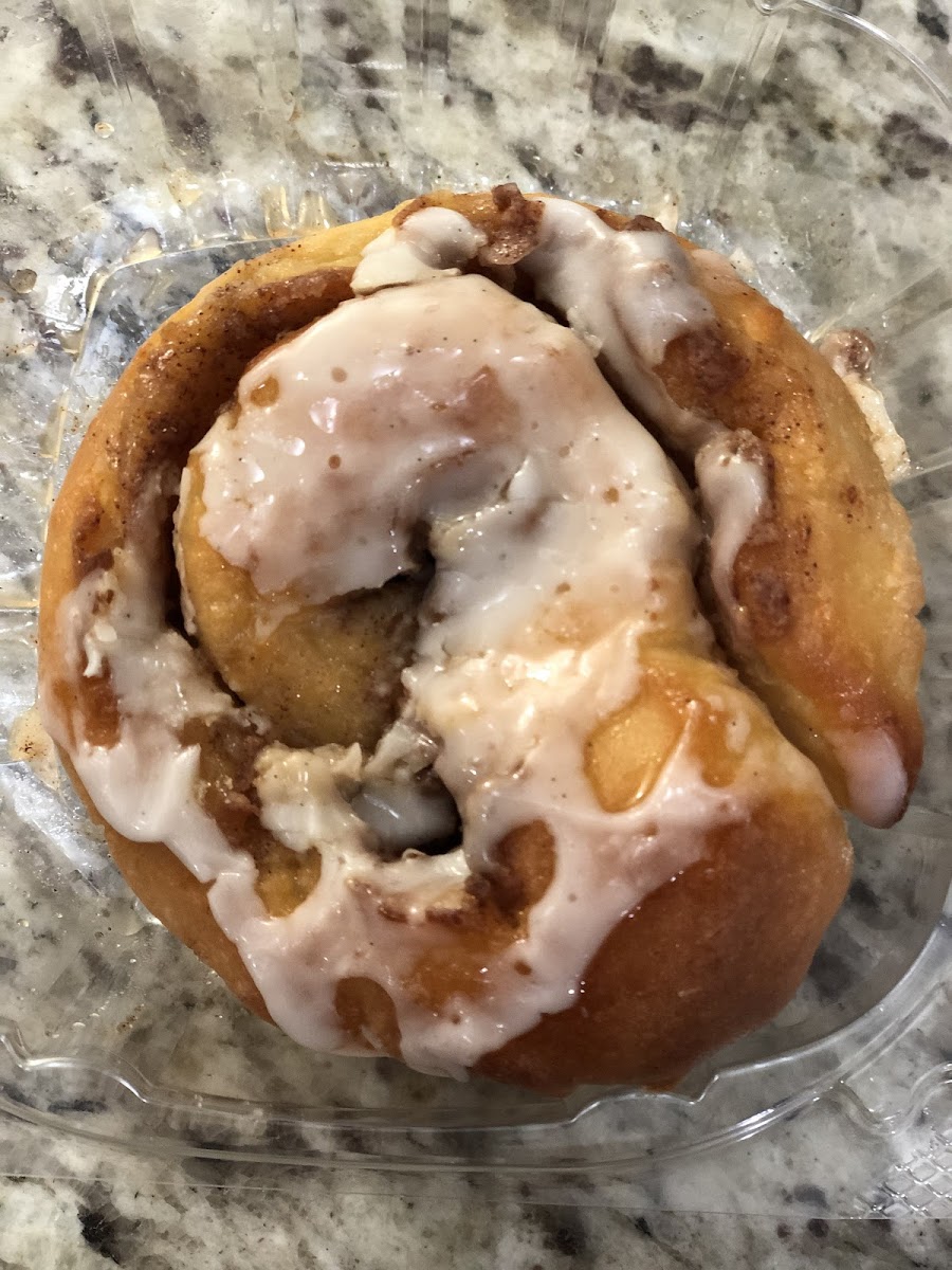 These cinnamon rolls are the perfect touch for Sunday morning with my espresso.