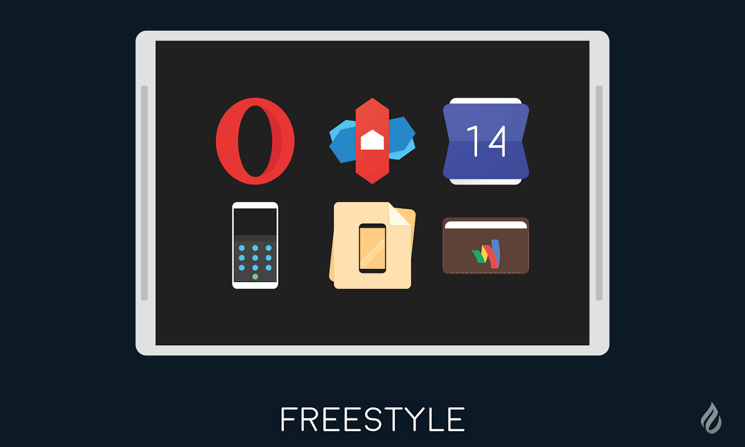    Freestyle - Iconpack- screenshot  