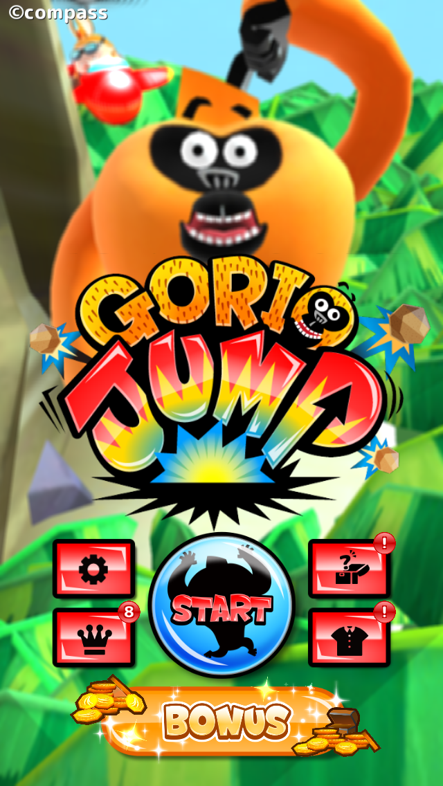 Android application GorioJump screenshort