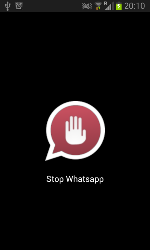 Android application Whatsup Off screenshort