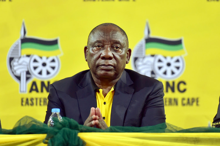 ANC president Cyril Ramaphosa on the campaign trail in Nelson Mandela Bay, the Eastern Cape. Picture: Eugene Coetzee