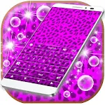 Purple Cheetah Keyboard Apk