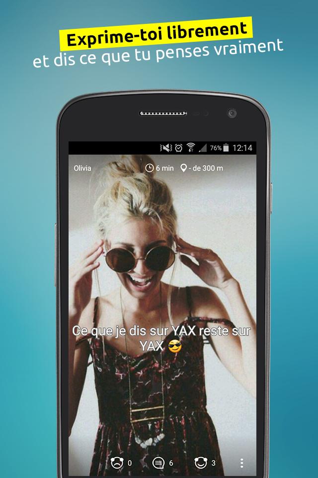 Android application YAX - Truly you screenshort