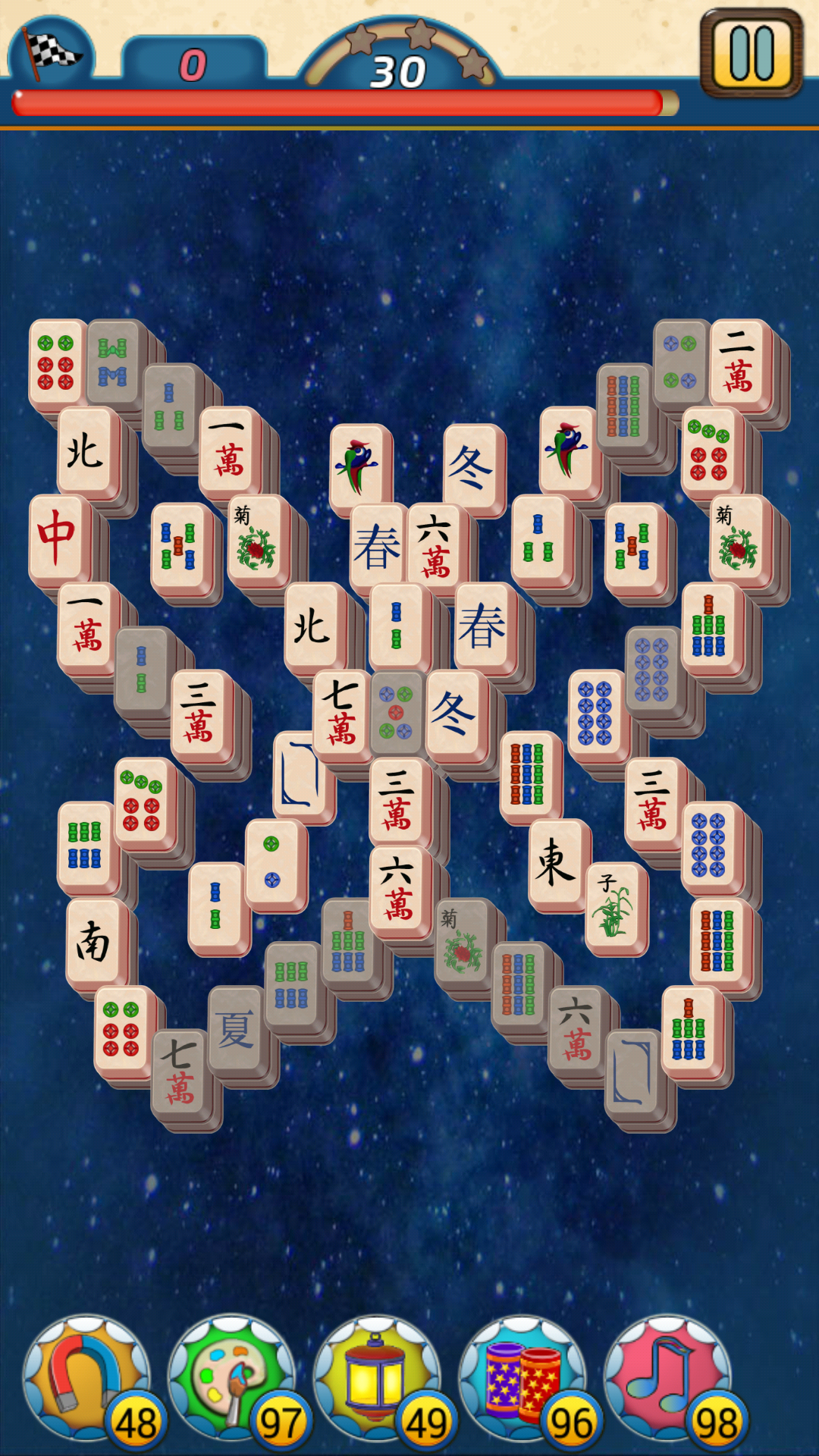 Android application Mahjong Village screenshort