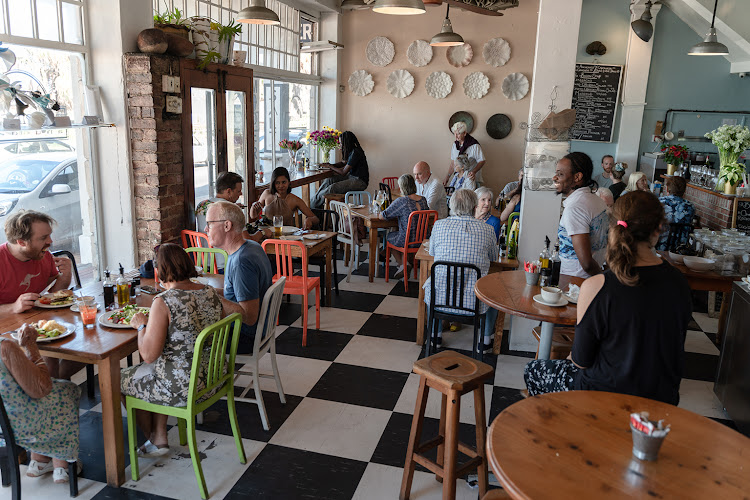 Olympia Café in Kalk Bay, Mphumeleli Ndlangisa’s favourite spot for a bite in the Cape.