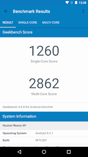 Geekbench 4 Screenshot