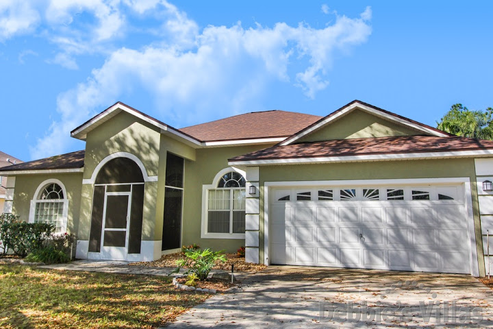 Orlando villa, to rent, Davenport community, private pool and spa, games room, Disney area