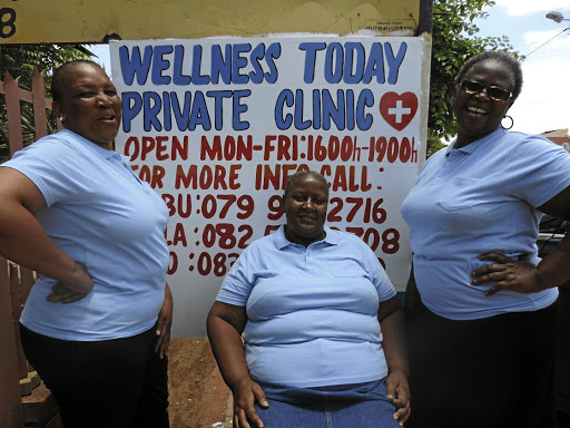 The founders of Wellness Today Private Clinic in Mamelodi are, from right to left, Mabu Sekhaolelo, Veronica Mogashoa and Paulinah Mafatshe. /Dimakatso Modipa