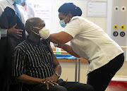 Health minister Zweli Mkhize said so far more than 32,000 health workers had been given the J&J shot.