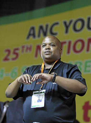 ANC Youth League president Collen Maine.