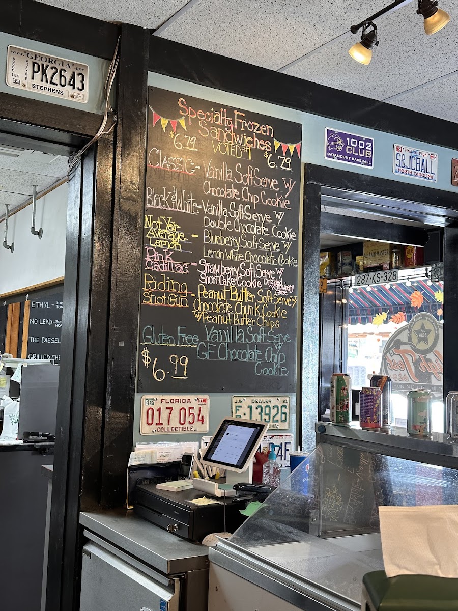 The Filling Station Deli gluten-free menu