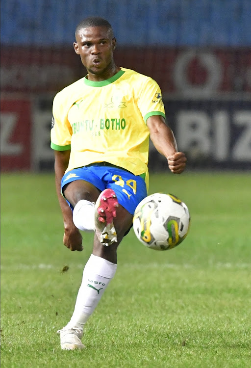 Zuko Mdunyelwa of Mamelodi Sundowns.