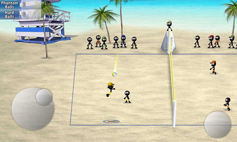 Android application Stickman Volleyball screenshort