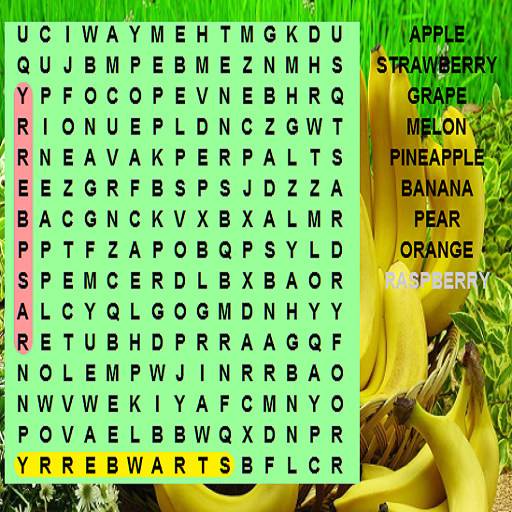 Android application Childrens Fruit Word Search screenshort