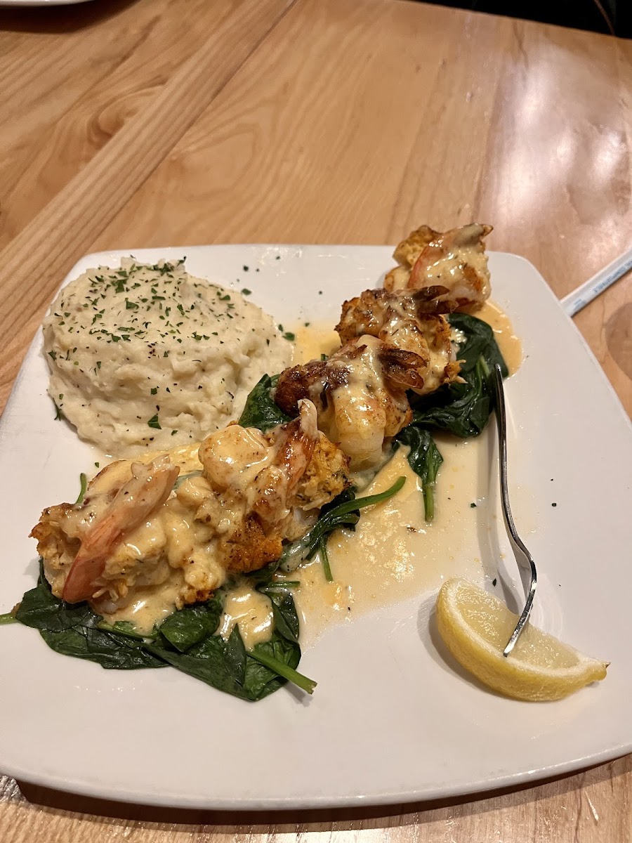 Stuffed Shrimp Entree