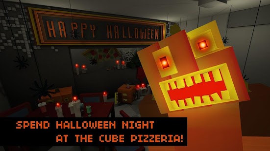 How to install Halloween Night: Cube Pizzeria 1.0 unlimited apk for bluestacks