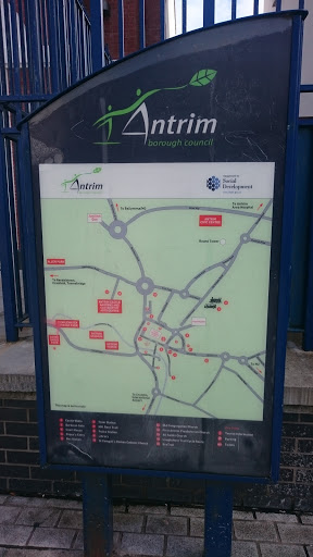 Antrim Town Map