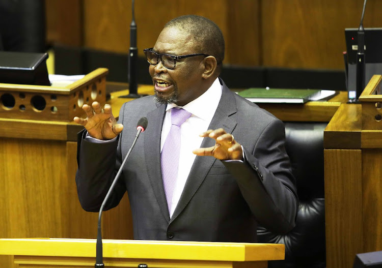 Finance minister Enoch Godongwana tabled his 2024 budget speech in parliament on Wednesday. File image
