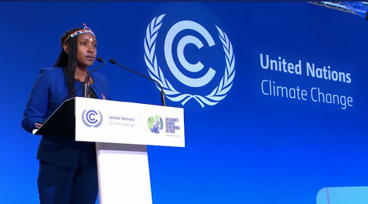 Kenya's environmental activist Elizabeth Wathuti