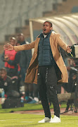 Mamelodi Sundowns coach Rulani Mokwena during the DStv Premiership match between Moroka Swallows and Mamelodi Sundowns at Dobsonville Stadium  
