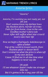 How to install MARIANAS TRENCH Lyrics 1.0 mod apk for android