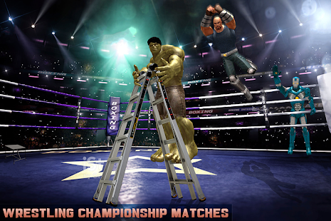 Superhero Wrestling Champion Team Battle Game Screenshot