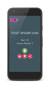 Fidget Spinner Dash - Endless spinny fidget maze Screenshot