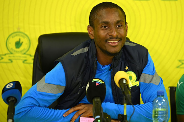 Mamelodi Sundowns coach Rulani Mokwena during a press conference at Chloorkop on December 28 2022.