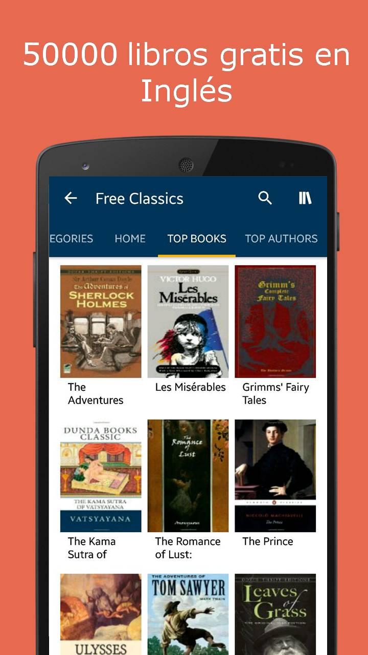 Android application 50,000 Books & Audiobooks screenshort