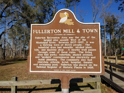 Fullerton Recreation Area was the site of thelargest pine sawmill. West of theMississippi River. Between 1907 - 1927, it wasa thriving town of 5000 people. Theindustrial area had sawmills, alcohol...