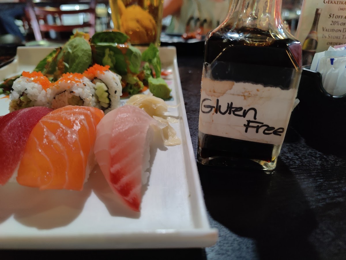 Gluten-Free at Sushi Xuan Asian Grill